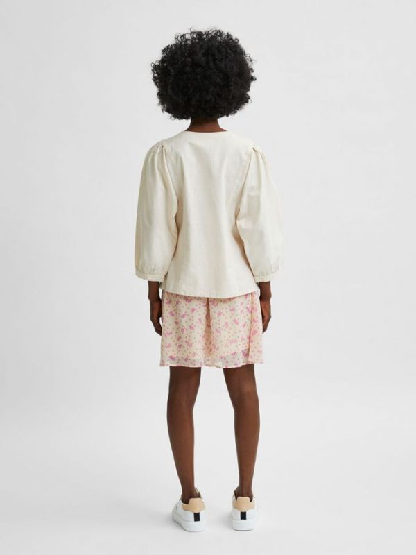 Seleced Femme Cecilie shirt Sandshell