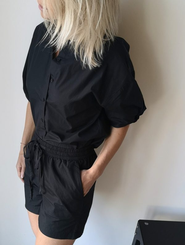 Selected Femme Lilo shorts Kelp or Black