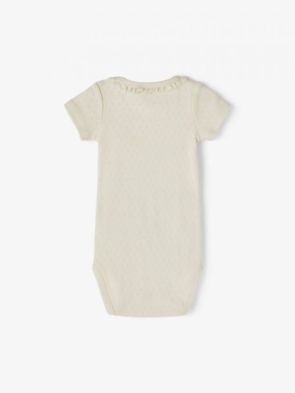 KIDS Lil Atelier Safran romper Brown or Cream