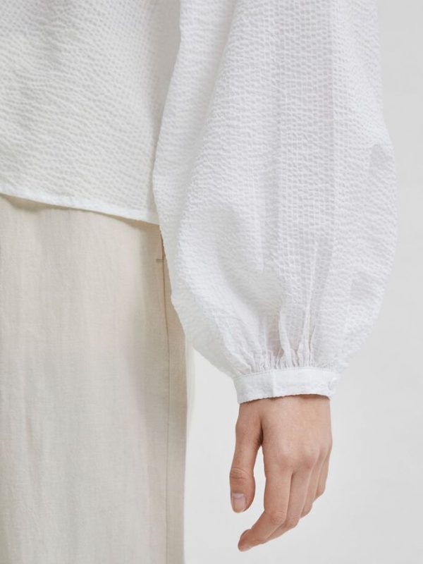 Selected Femme Sera blouse Snow white