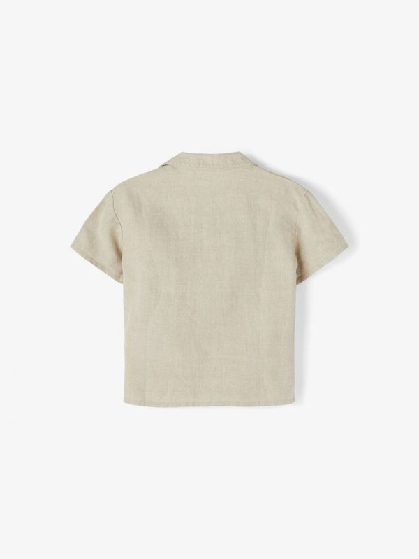 KIDS Lil' Atelier Sigurd shirt Beige
