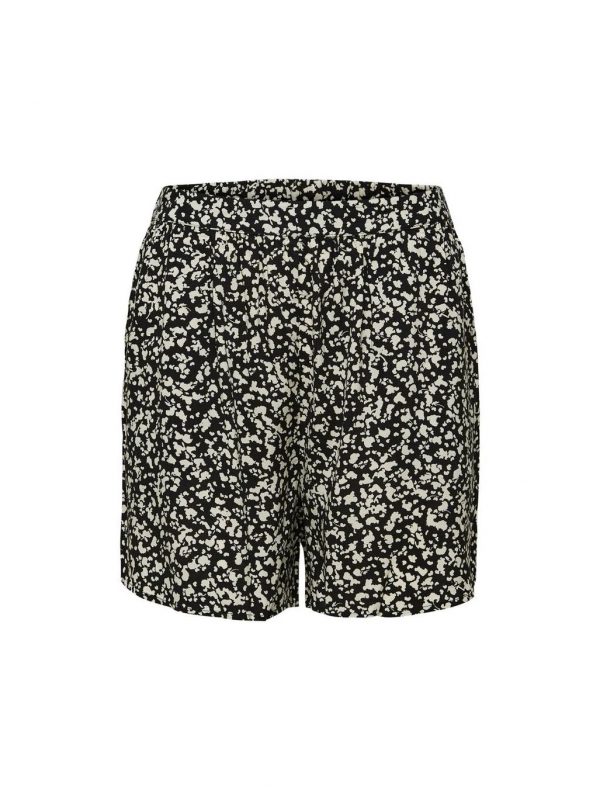 Selected Femme Uma shorts Black