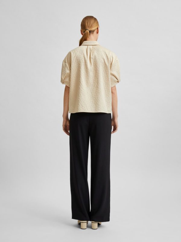 Selected Femme Darlene shirt Jacquard
