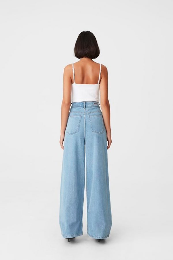 Gestuz ElmaGZ HW jeans Light blue