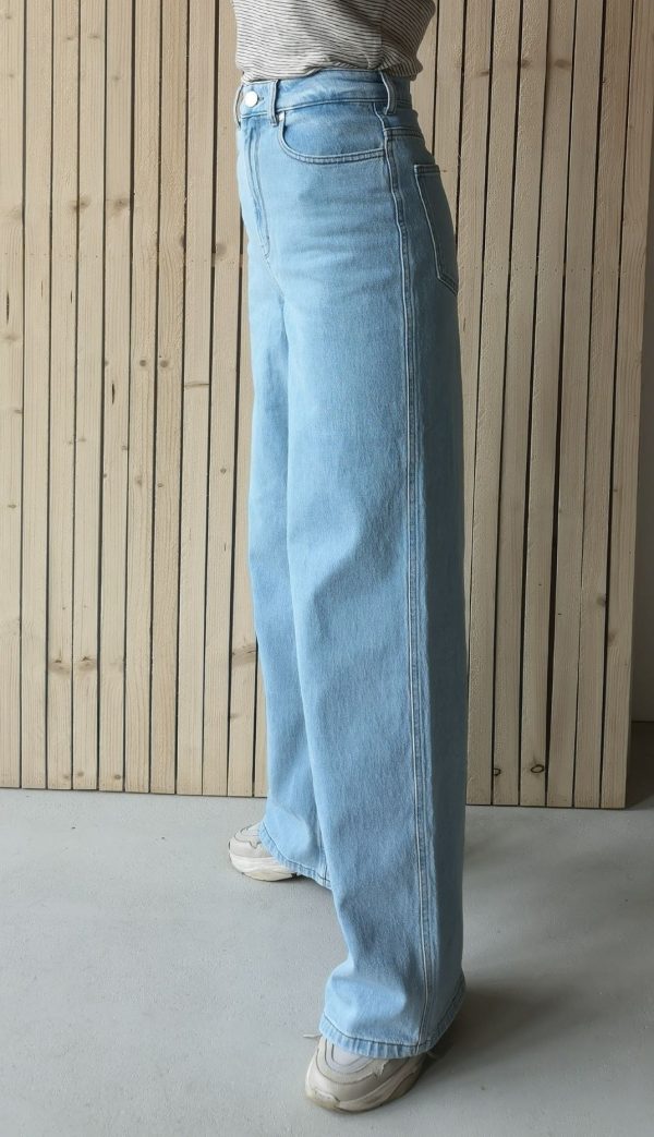 Gestuz ElmaGZ HW jeans Light blue
