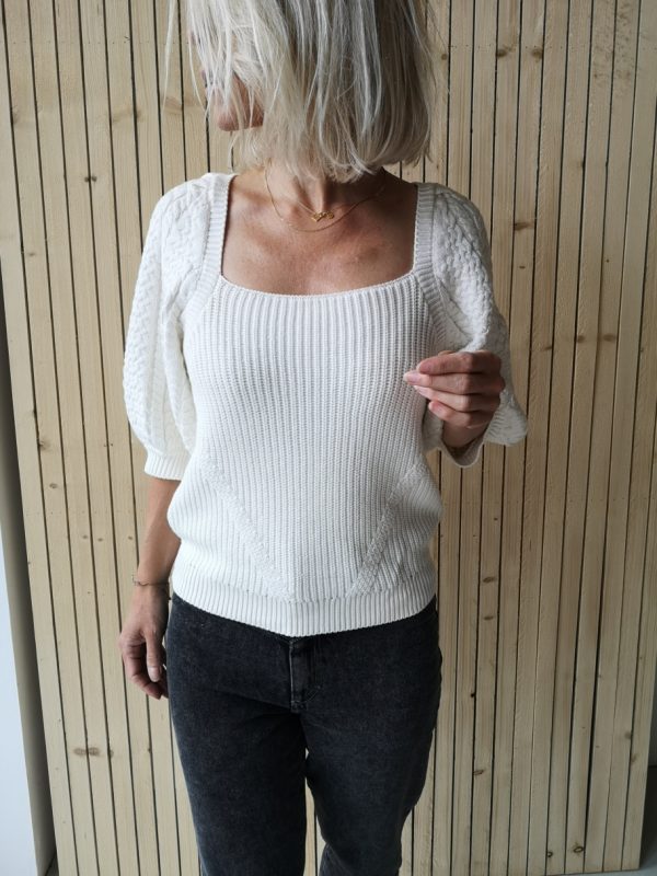 Gestuz ViolaGZ pullover Egret