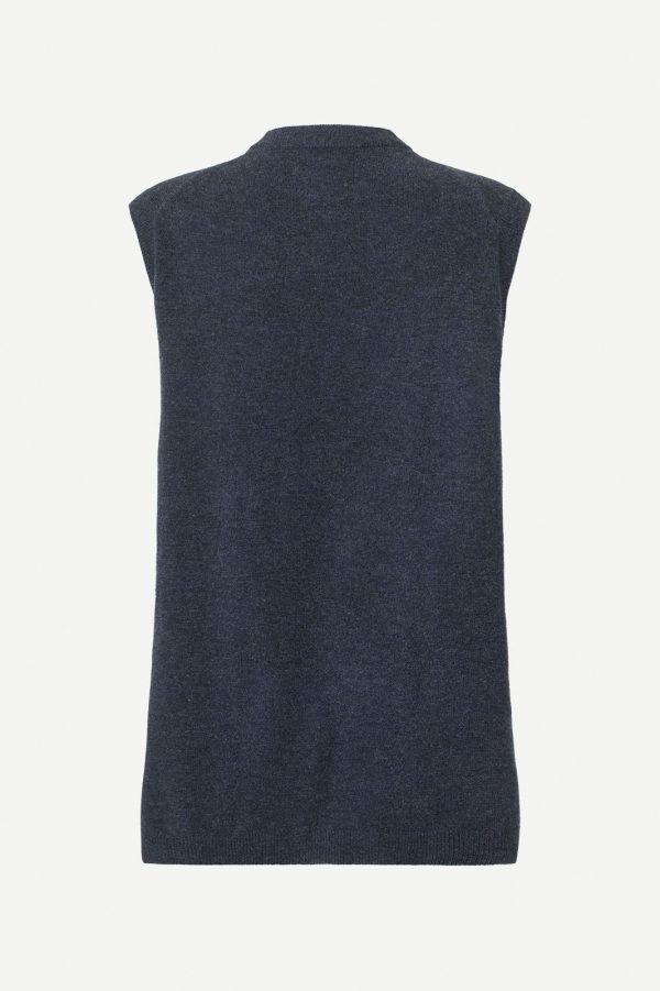 Samsøe & Samsøe Amary long vest Sky captain