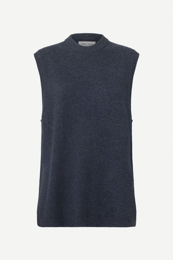Samsøe & Samsøe Amary long vest Sky captain