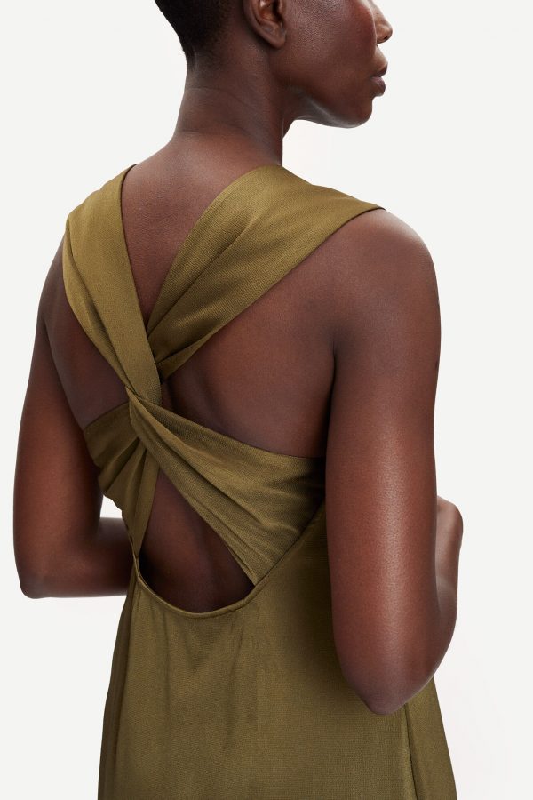 Samsøe & Samsøe Cilla dress Dark olive