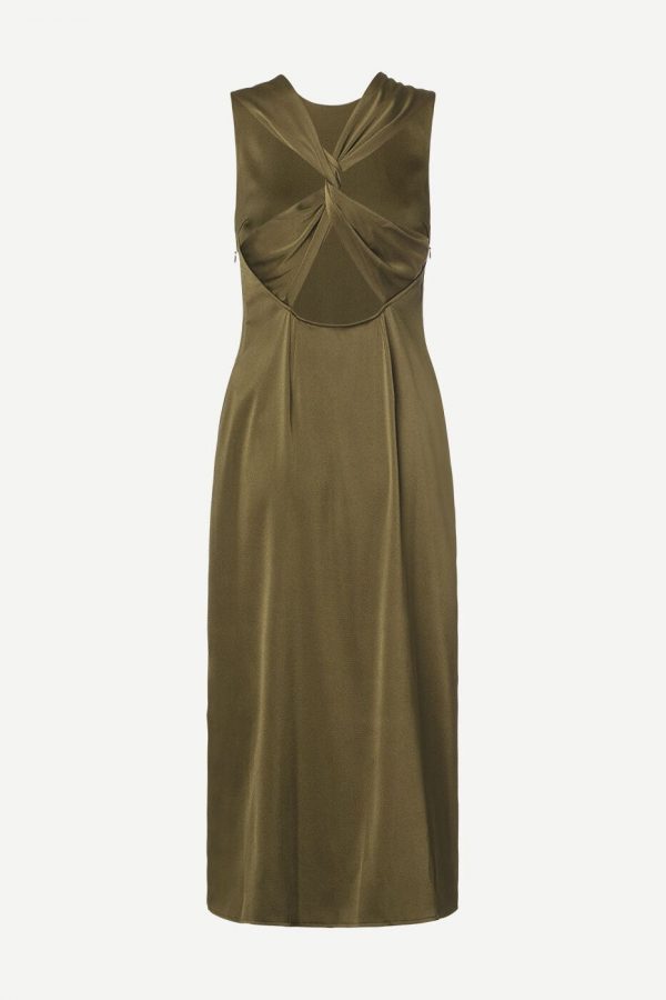 Samsøe & Samsøe Cilla dress Dark olive