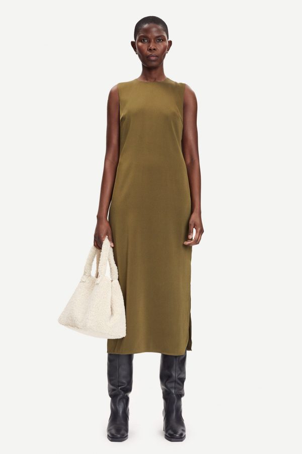 Samsøe & Samsøe Cilla dress Dark olive
