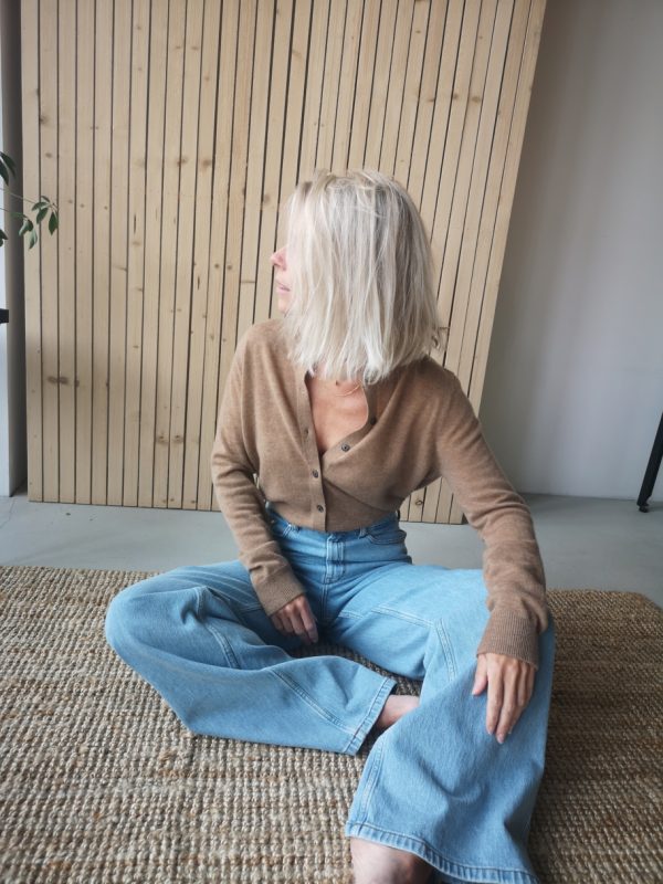 Selected Femme Fudge cashmere cardigan