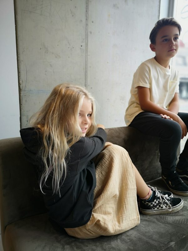 KIDS Gray Label hoodie Nearly black