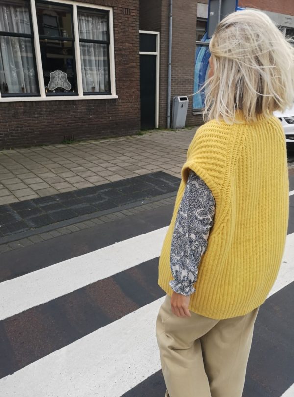 Samsøe & Samsøe Keiko vest Ochre