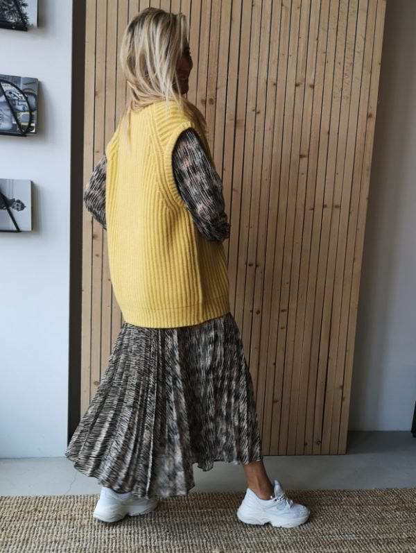 Samsøe & Samsøe Keiko vest Ochre