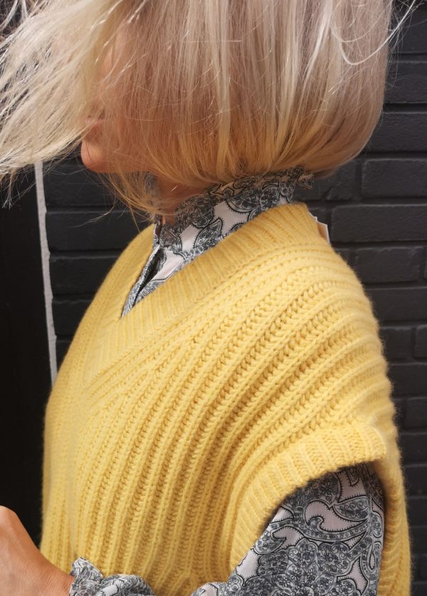 Samsøe & Samsøe Keiko vest Ochre