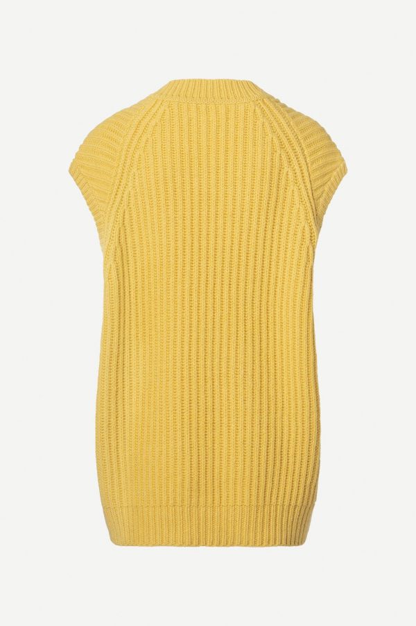 Samsøe & Samsøe Keiko vest Ochre