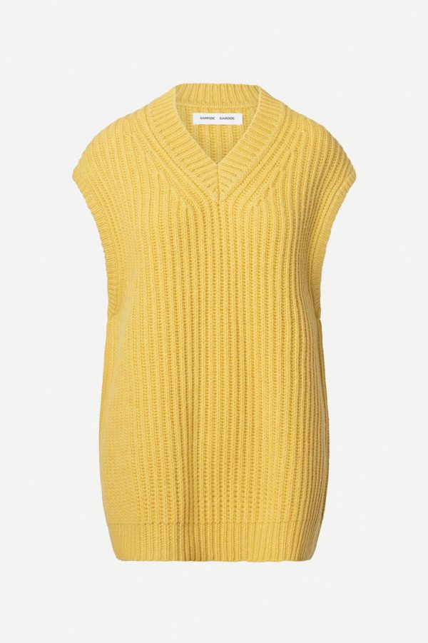 Samsøe & Samsøe Keiko vest Ochre