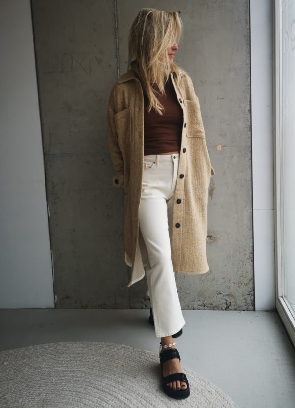 Ruby Tuesday Macee long overshirt Taffy