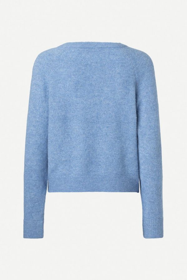 Samsøe & Samsøe Nor short pullover Blue