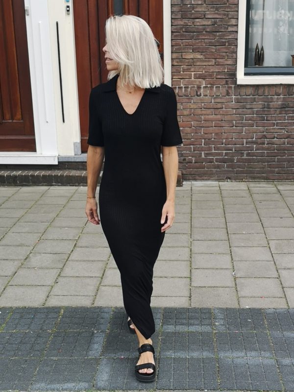 Samsøe & Samsøe Regine long dress Black
