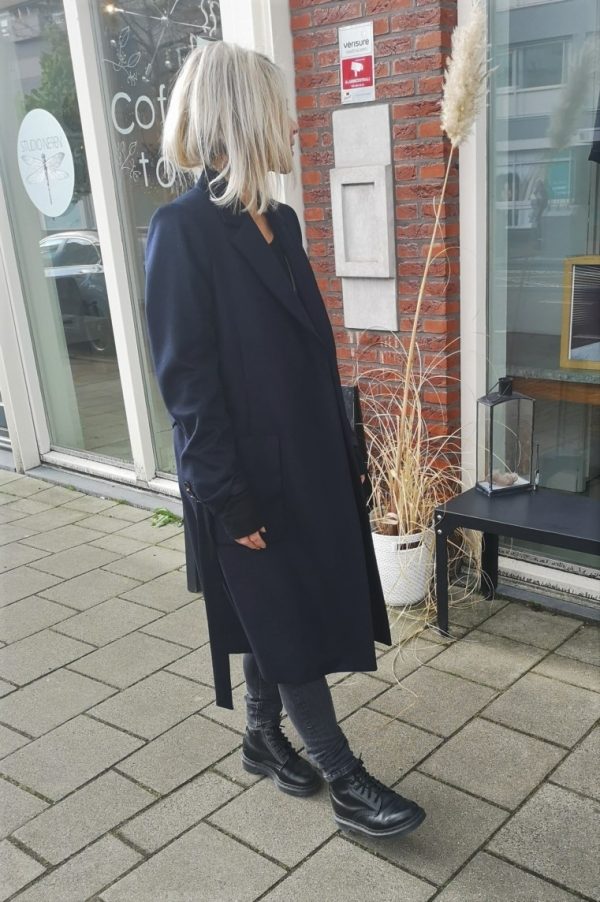 Tiger of Sweden Rimini classic coat Blue ink
