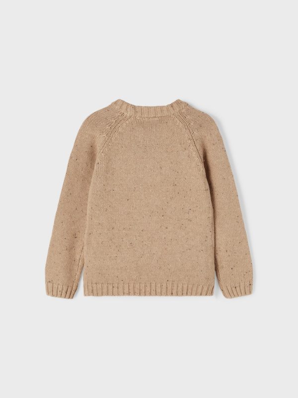 KIDS Lil' Atelier Egalto knit Brown