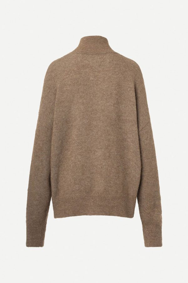 Samsøe & Samsøe Jaci turtleneck Chocolate