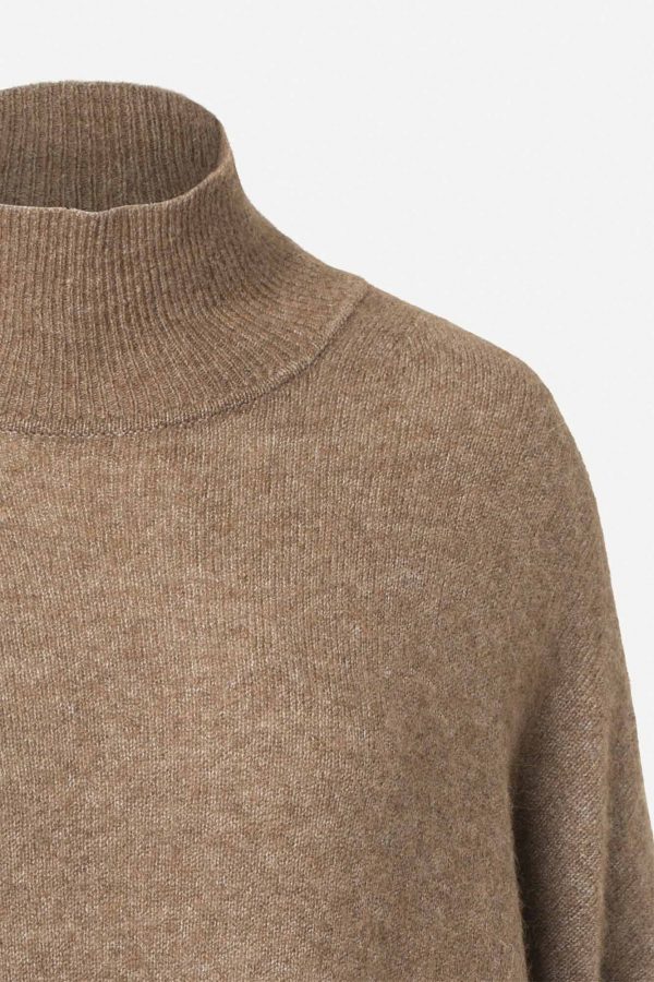 Samsøe & Samsøe Jaci turtleneck Chocolate