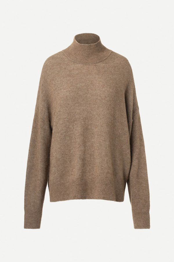 Samsøe & Samsøe Jaci turtleneck Chocolate