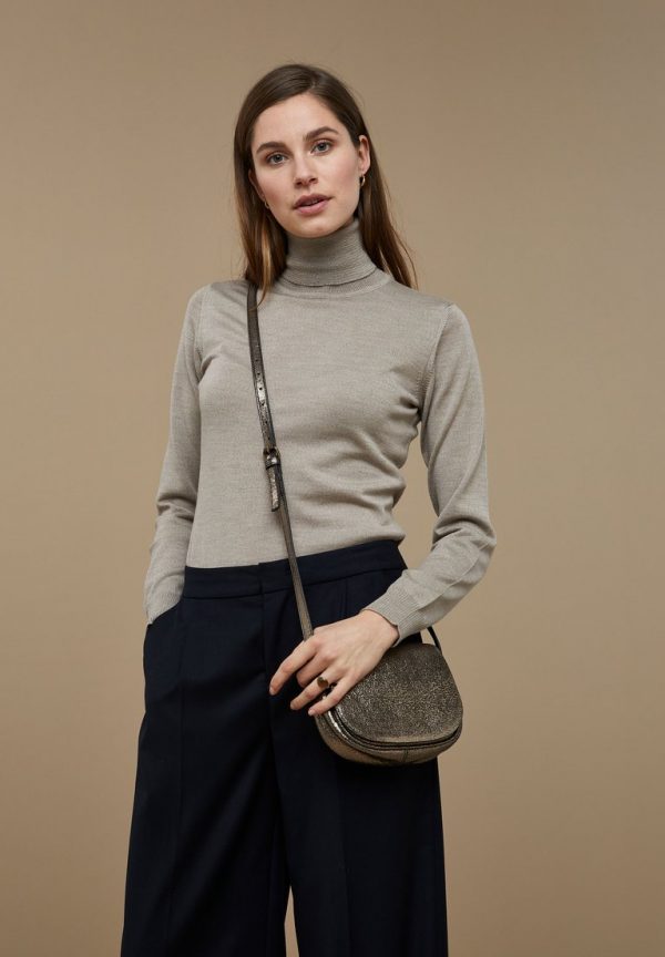 By Bar Jade metallic bag