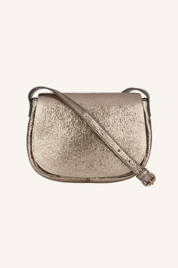 By Bar Jade metallic bag