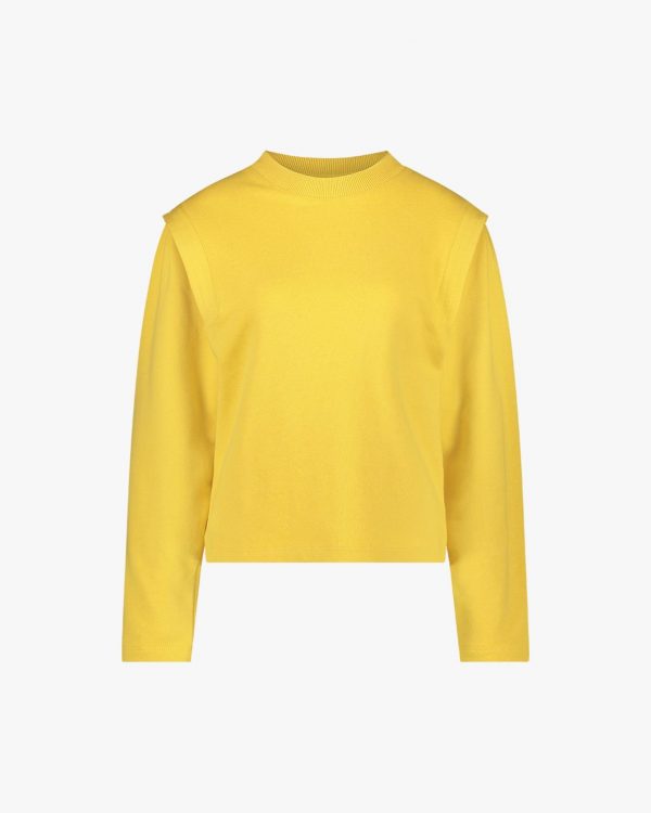 Another Label Kasuga sweater Yellow