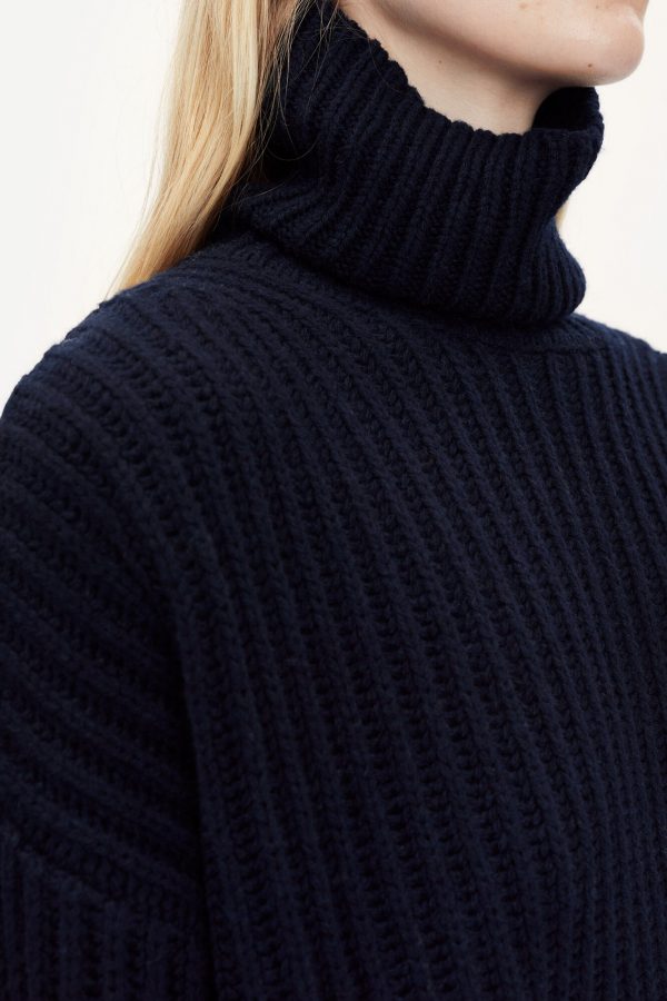 Samsøe & Samsøe Keiko turtleneck Sky captain