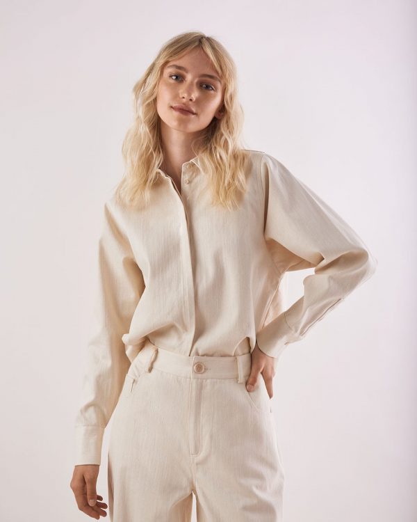 Another Label Sand shirt