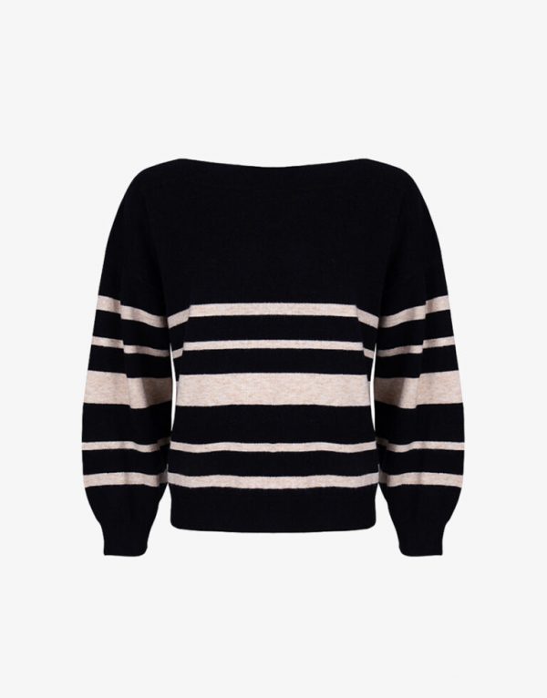 Ruby Tuesday Virle knitted striped top