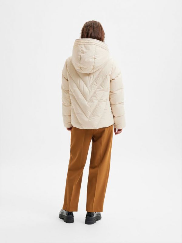Selected Femme Duna down jacket Sandshell