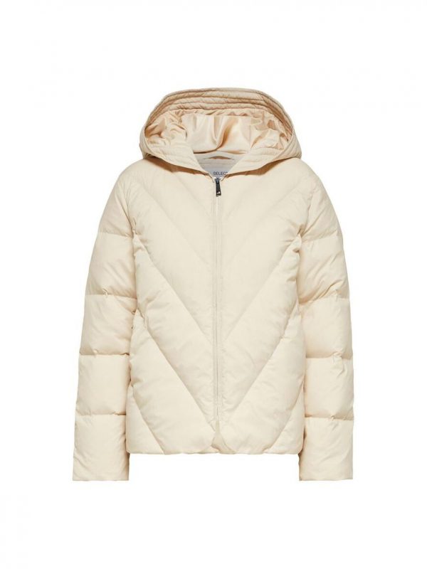 Selected Femme Duna down jacket Sandshell
