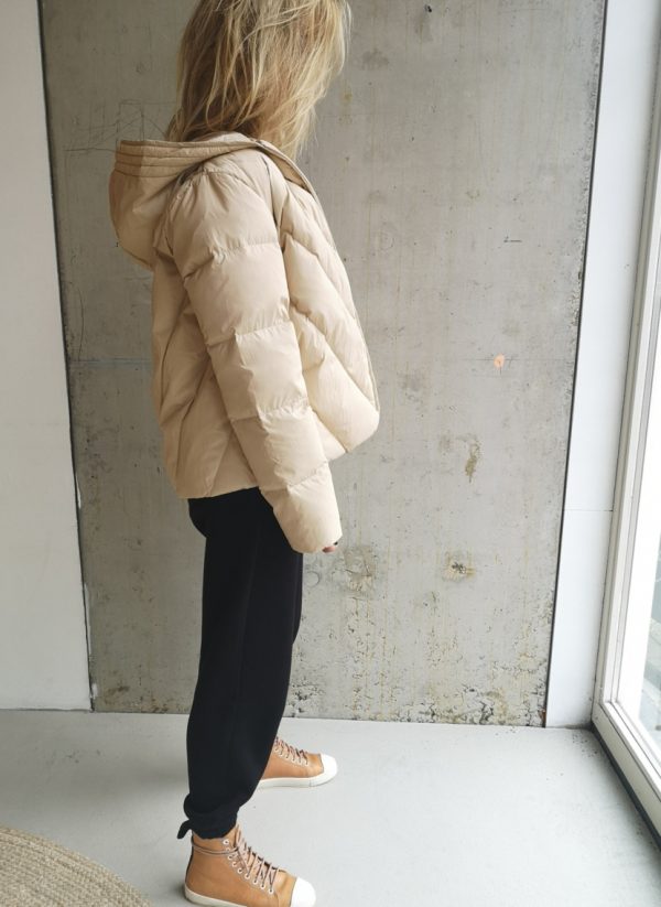 Selected Femme Duna down jacket Sandshell