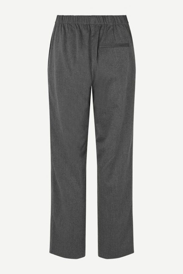 Samsøe & Samsøe Hoys f trousers Dark grey