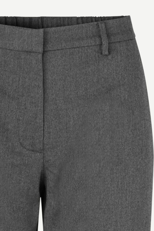 Samsøe & Samsøe Hoys f trousers Dark grey