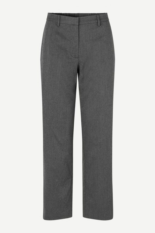 Samsøe & Samsøe Hoys f trousers Dark grey