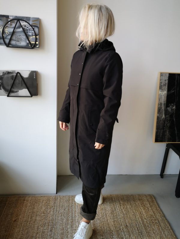 Selected Femme Helena tech coat black
