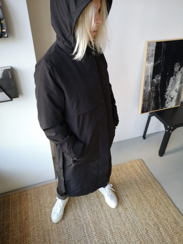 Selected Femme Helena tech coat black