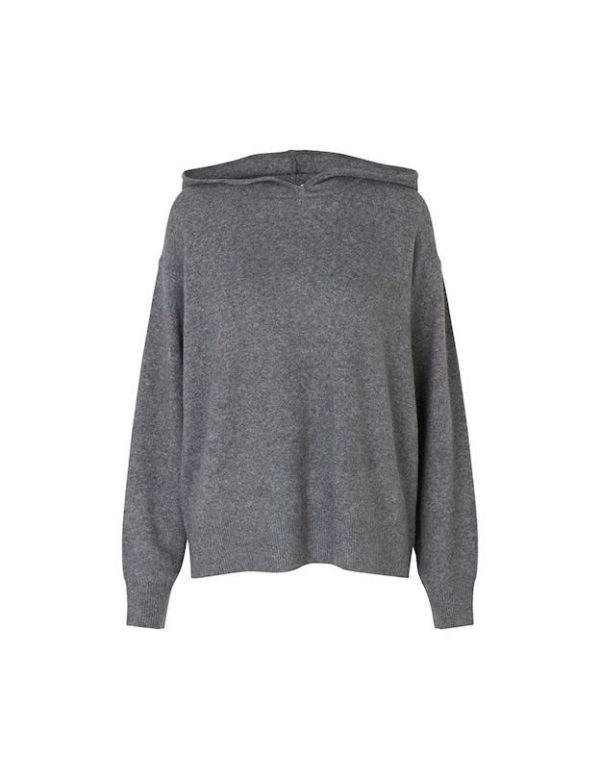MbyM Kamryn knit hoodie Grey