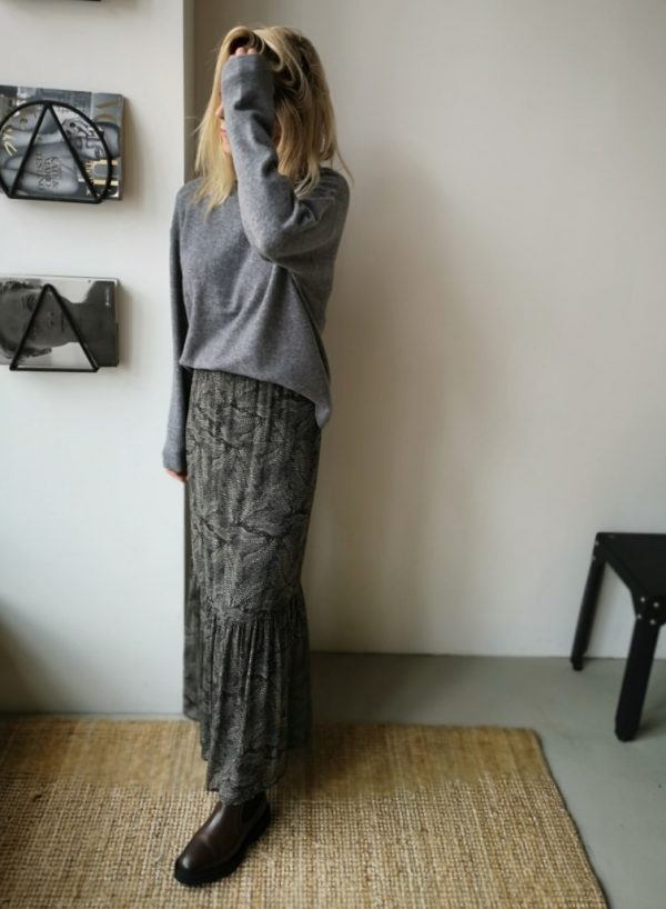 MbyM Kamryn knit hoodie Grey