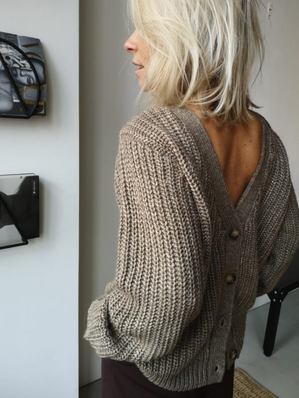 MbyM Landyn knit Brown melange