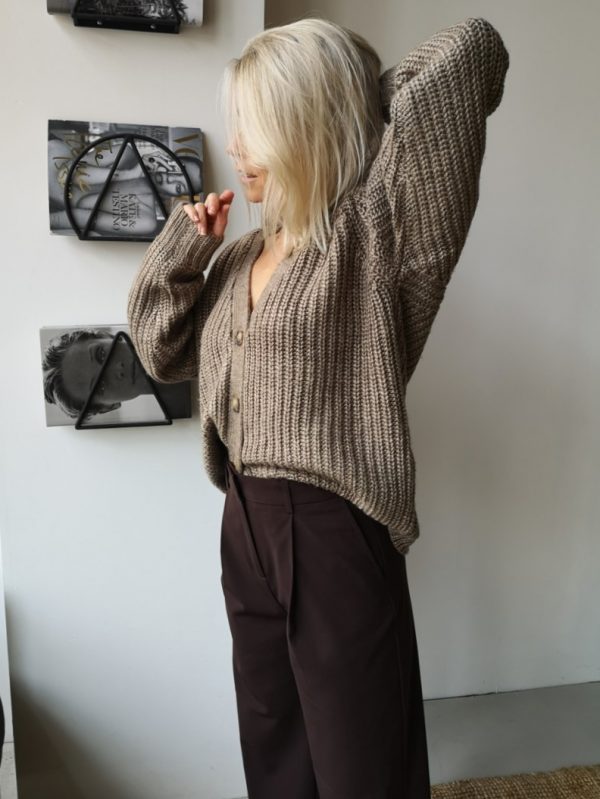 MbyM Landyn knit Brown melange