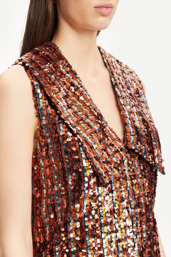 Samsøe & Samsøe Liv top Multi glitter