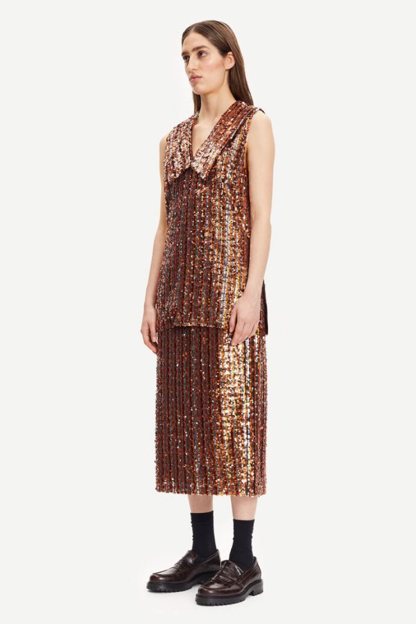 Samsøe & Samsøe Liv skirt Multi glitter
